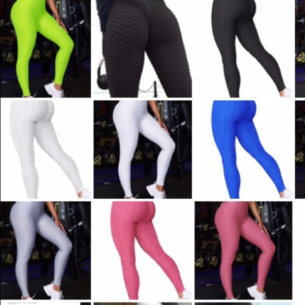 OFFERS‼️ Honeycomb Brazilian Butt Lifting Yoga Pant Legging w/HighWaist - Picture 2 of 2